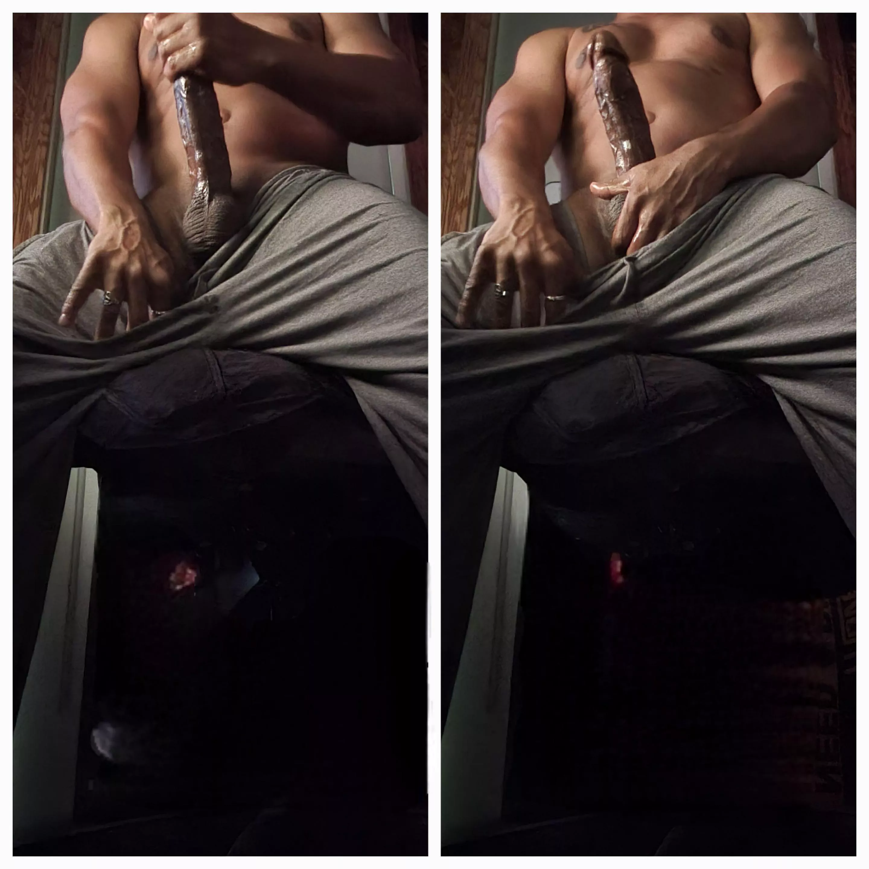 This dick of mine is way too heavy