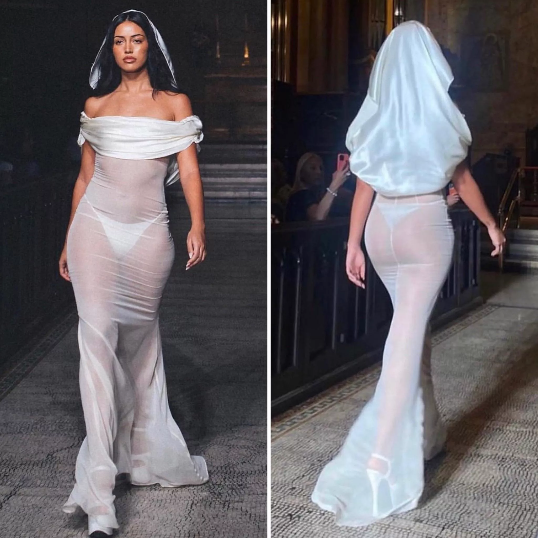 This wedding dress