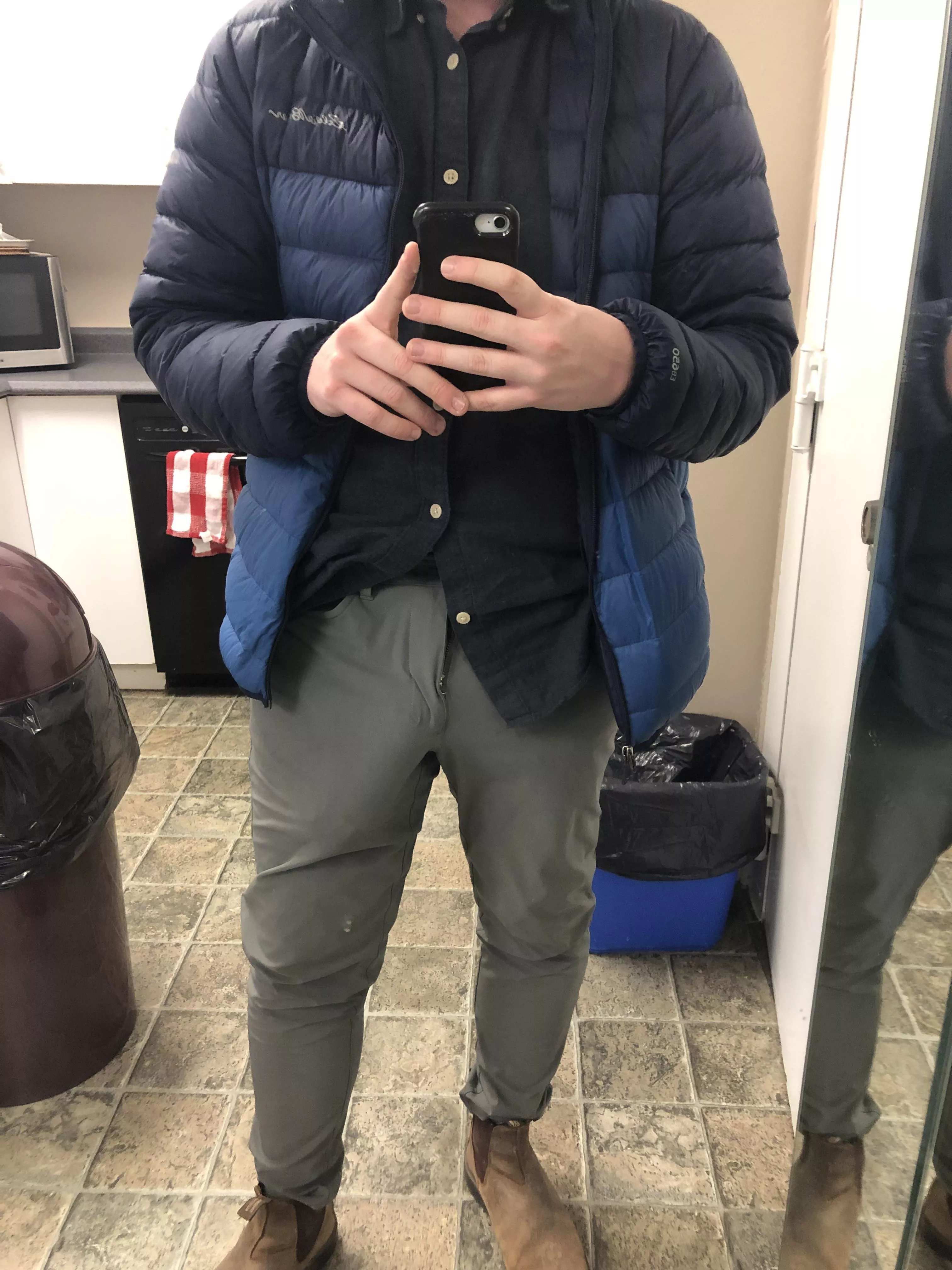 Work pants shrank in the wash 🫤