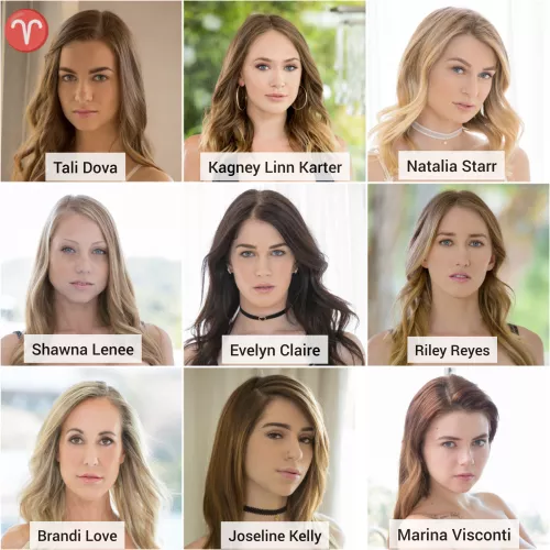 Zodiac Facials Part 1: Choose 2 of your favorite Aries ♈ pornstars for facefuck and facial.