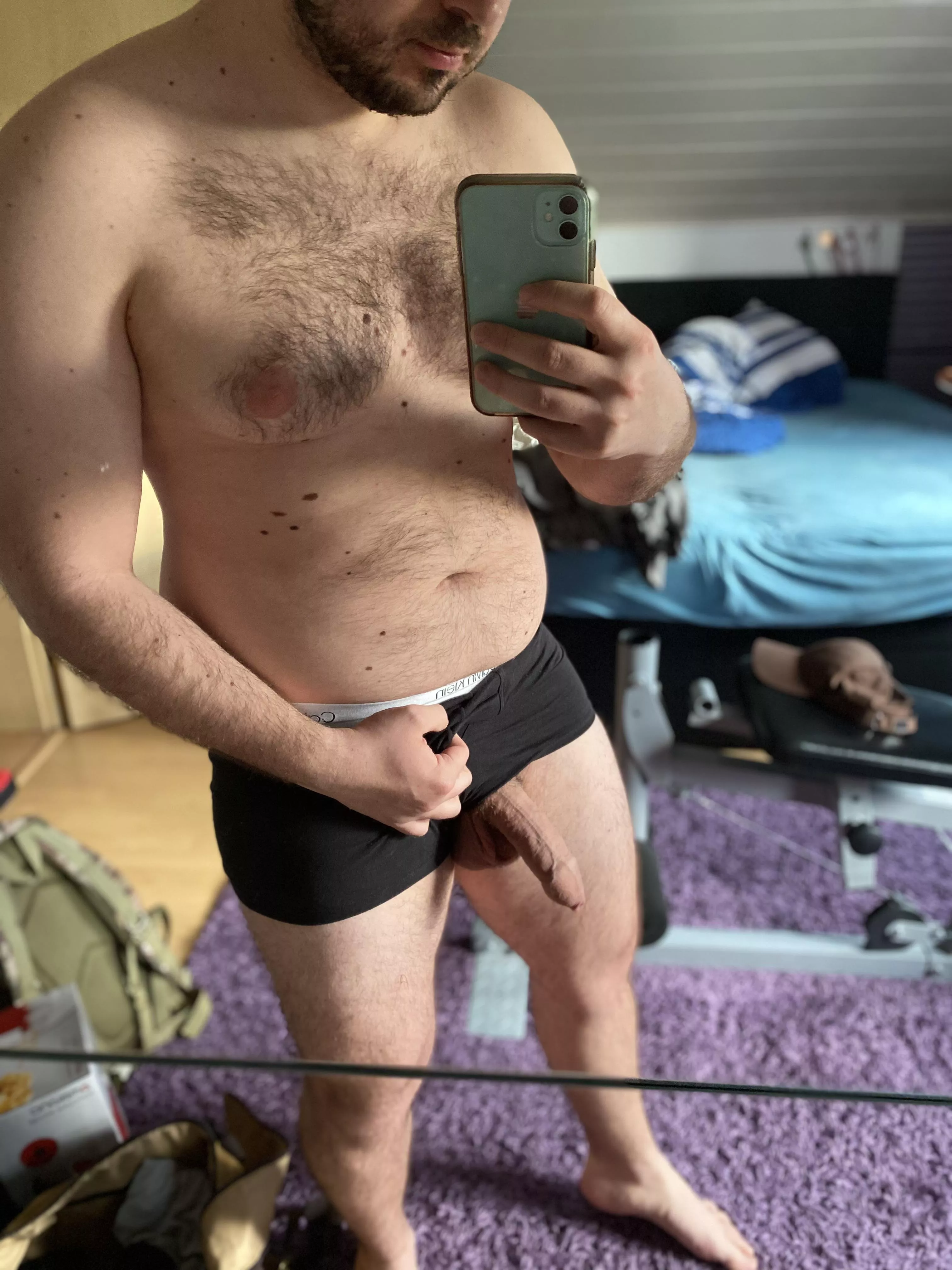 [40] on your knees in front of me?