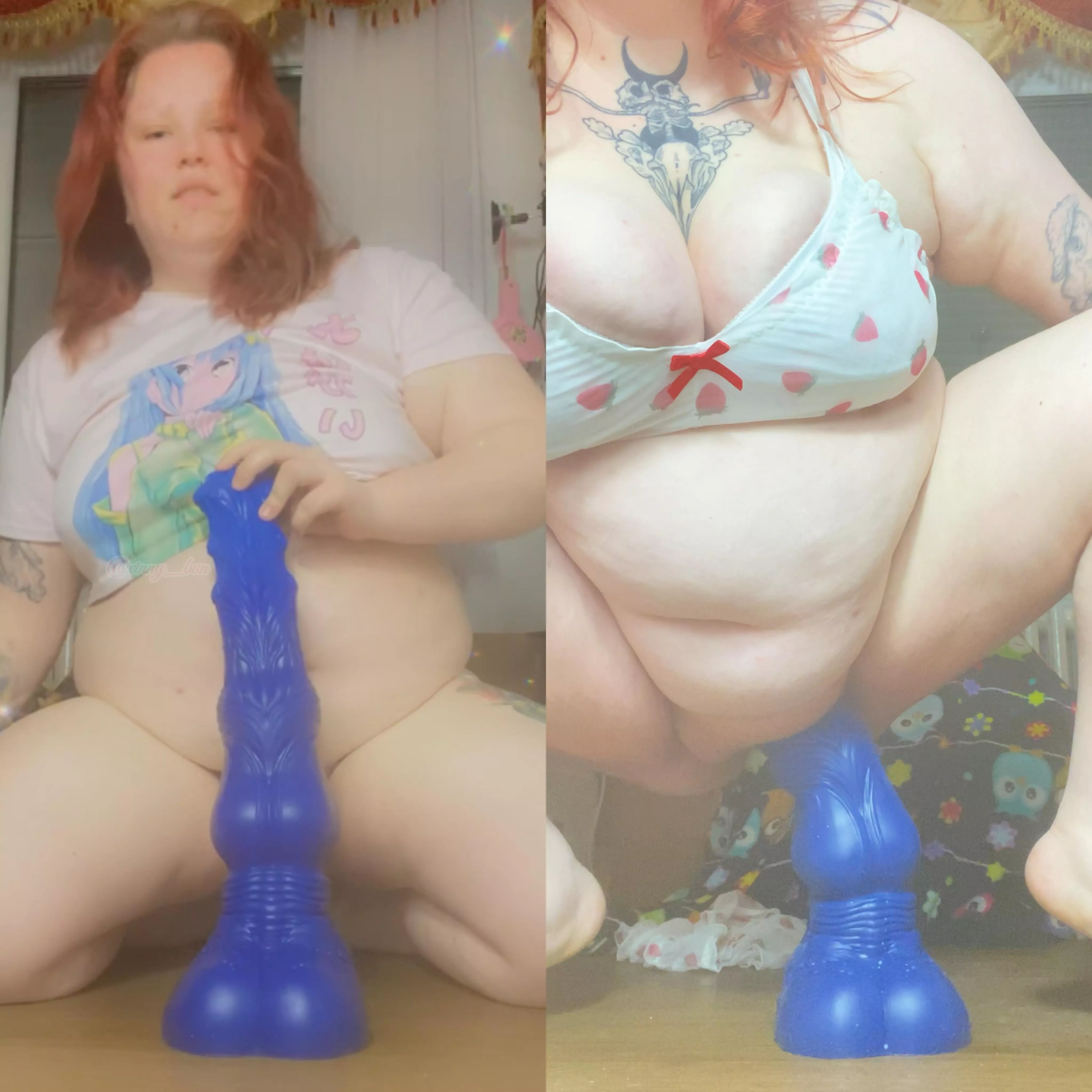 First time with my XL seraphina! I can’t wait to use her regularly 😍