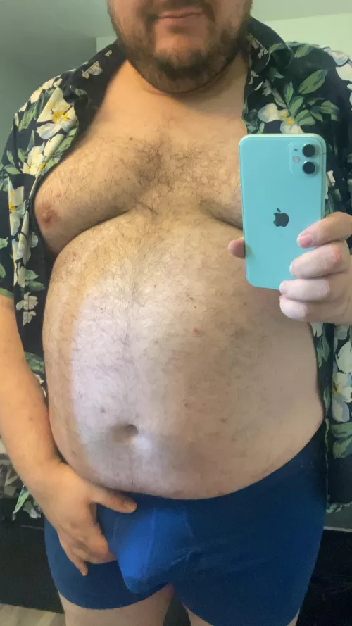 Got a little distracted while getting dressed