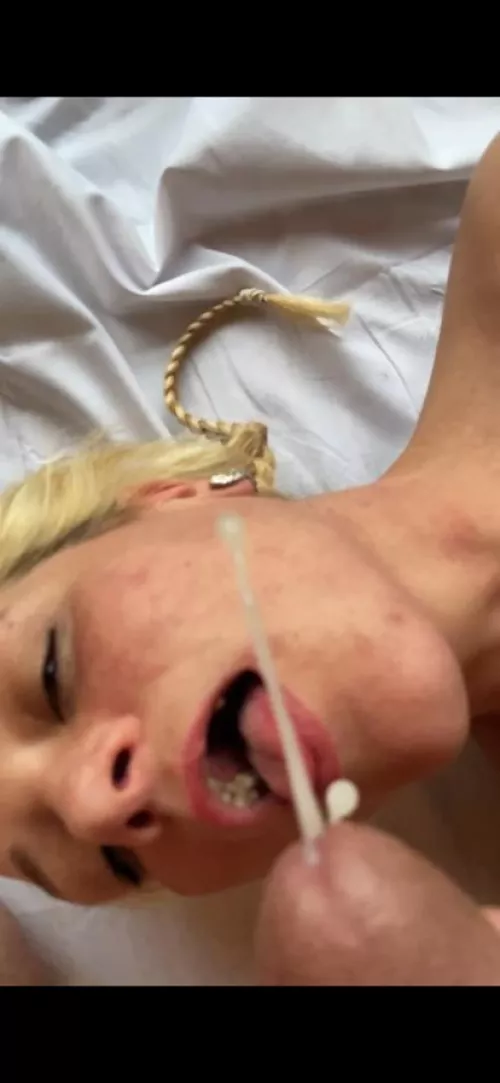 Hope he cleans the mess xx