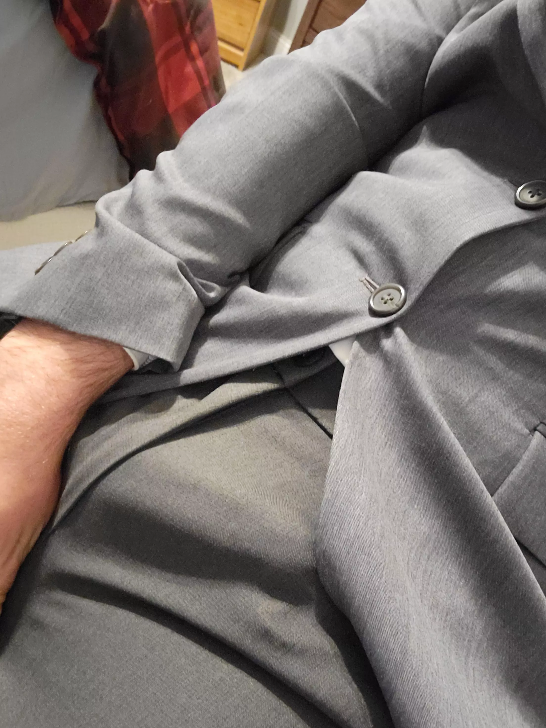 It was hard to stay focused today