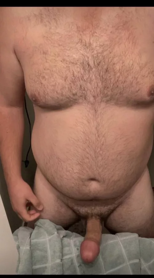 little post shower shot for your Saturday