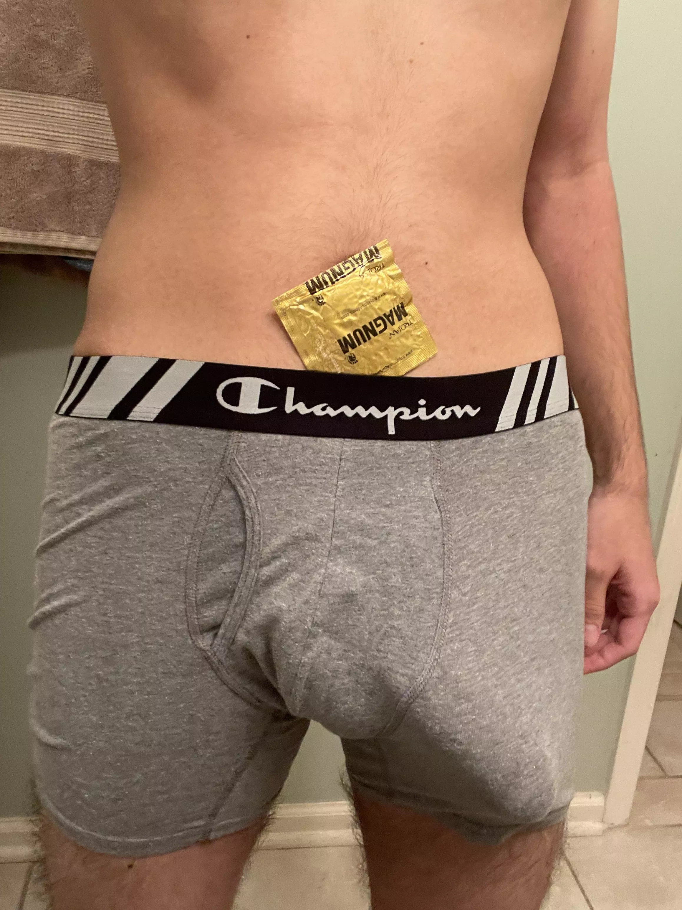 Magnums barely fit me…