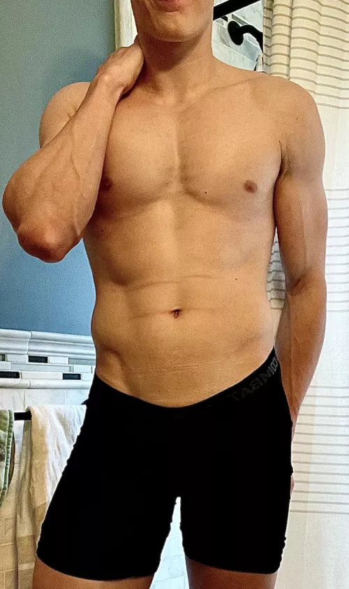 Post-workout shower ;)