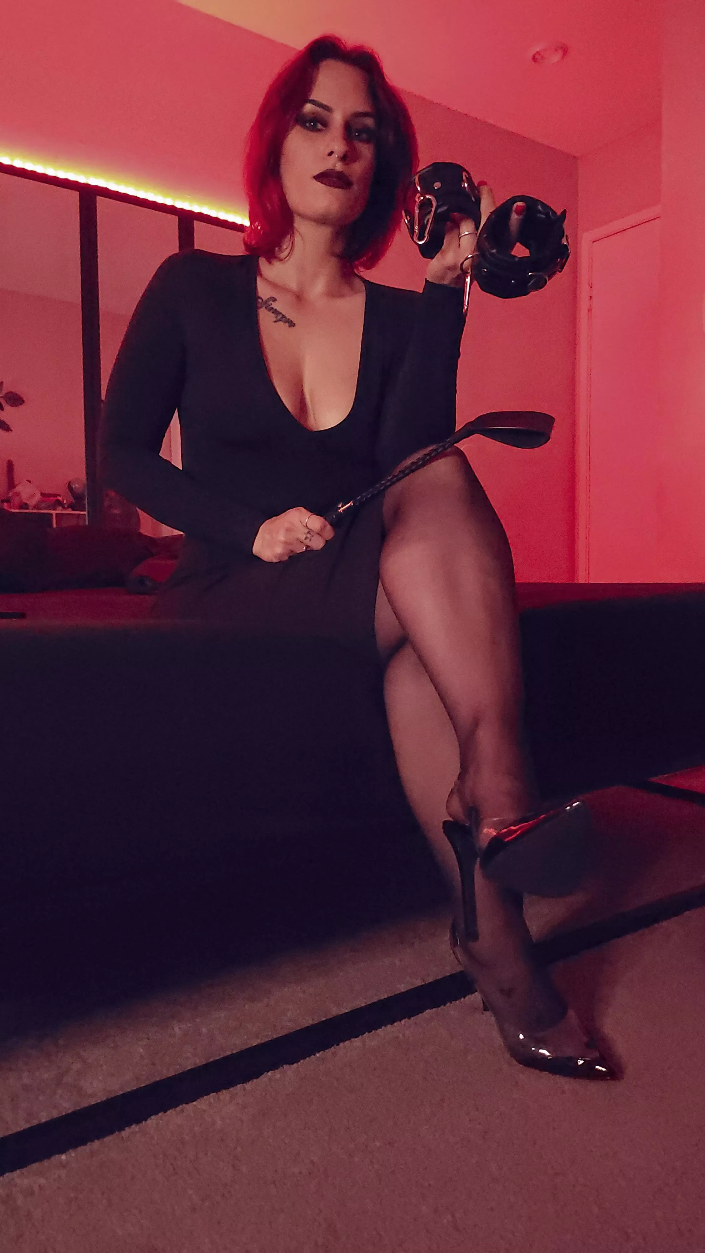 put these on...don't worry it'll be fun 😈