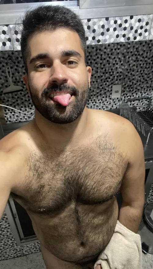 So horny here after shower