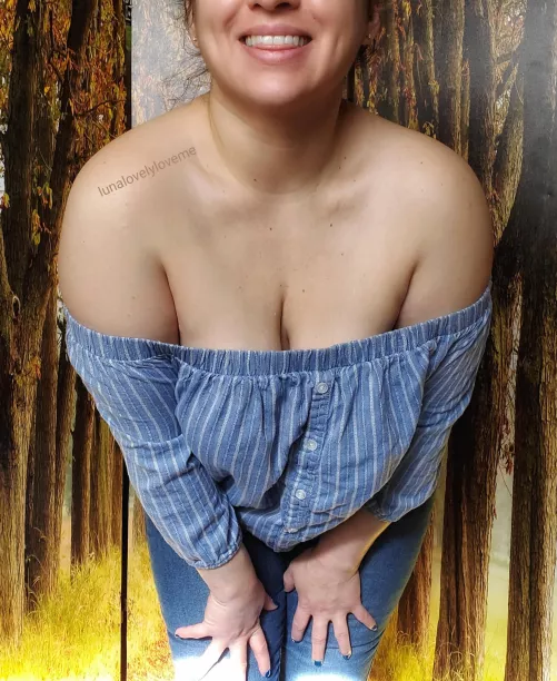 Some shirts you just have to go braless in