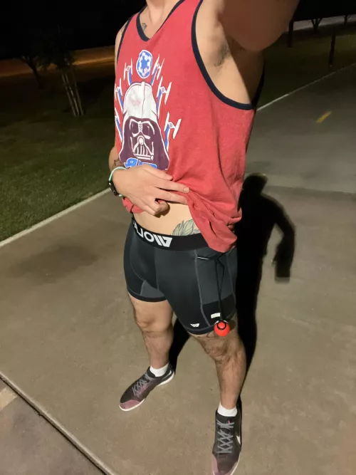 Walking around the park in just this. Kinda bored. Could use dares/ideas.