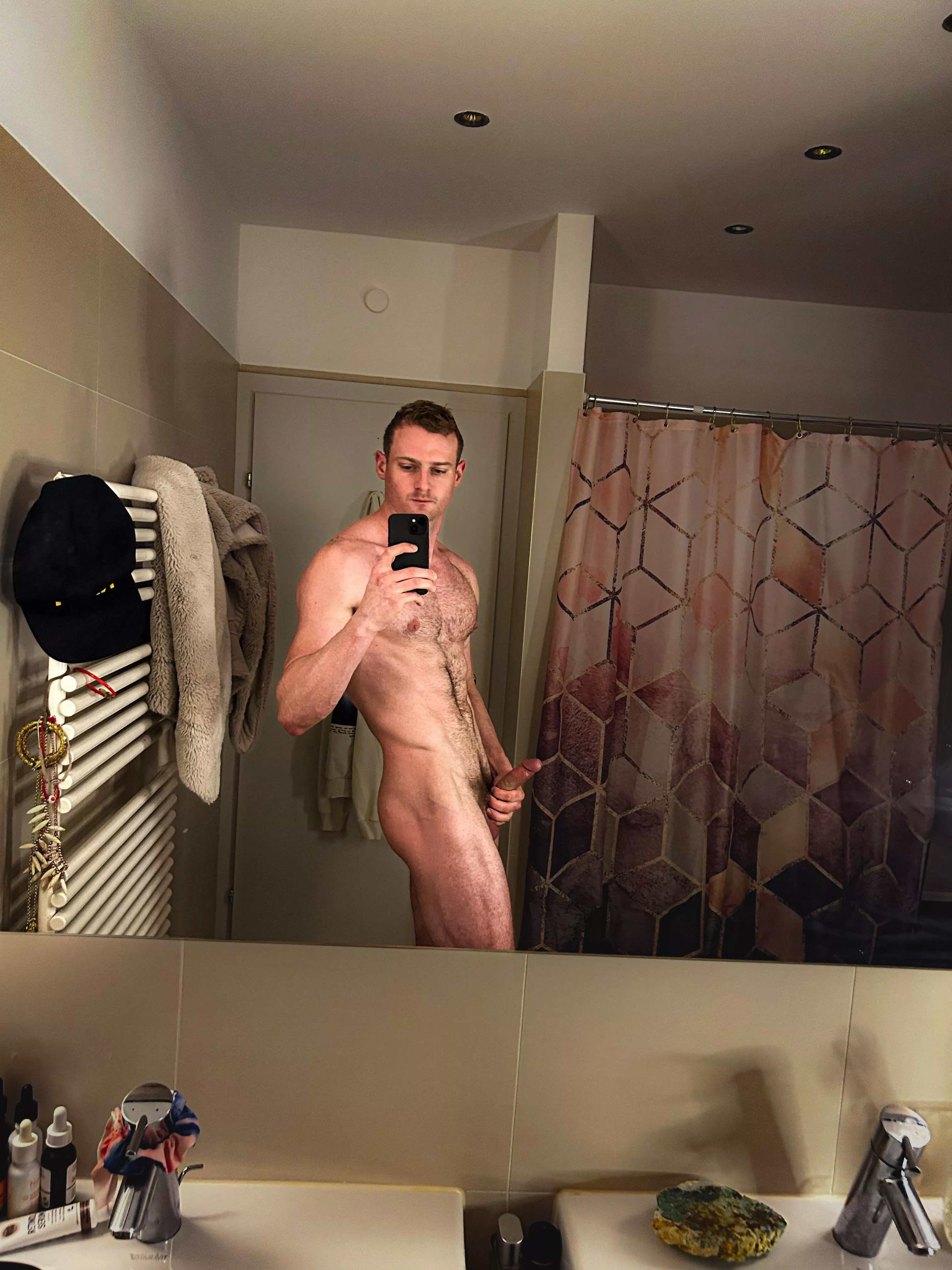 Washboard abs and my one of a kind nut cracker 😉