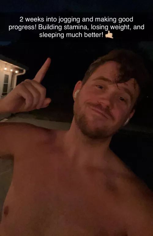 Who wants to jog with me? And um… YOUR PACE OR MINE ;)