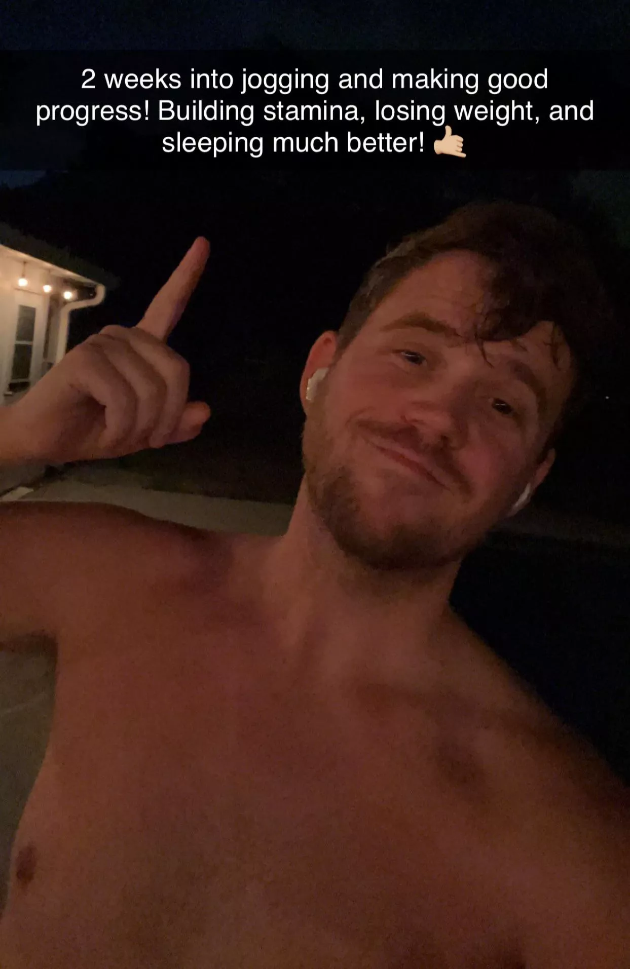 Who wants to jog with me? And um… YOUR PACE OR MINE ;)