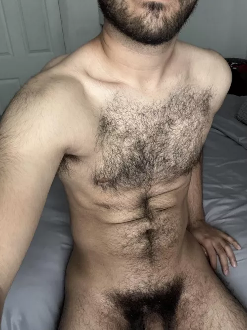 Woke up feeling extra hairy today