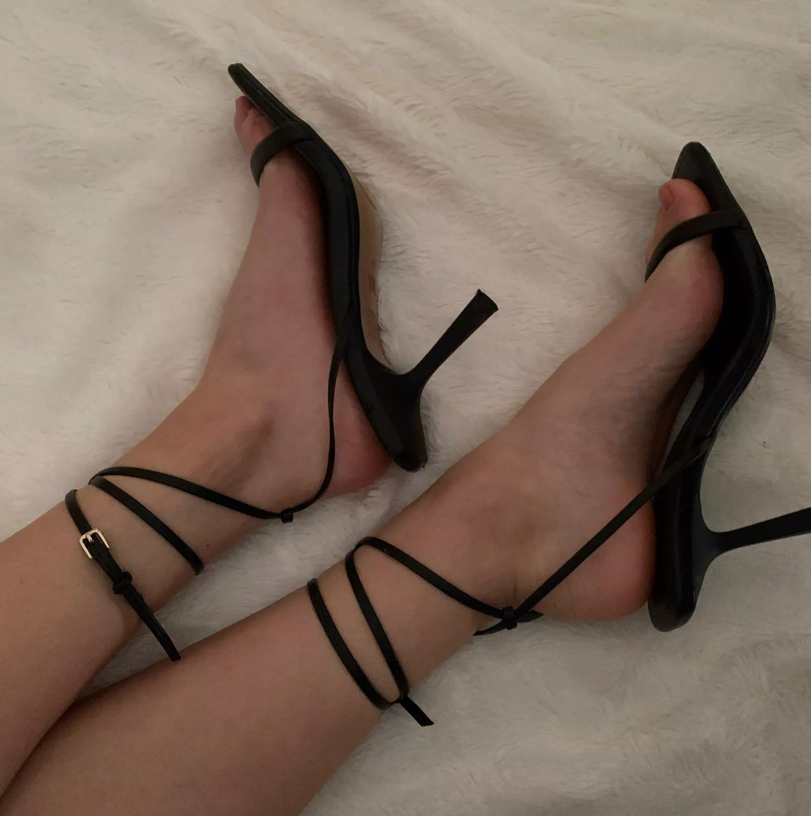 Would you put my heels in your mouth while you fuck me?