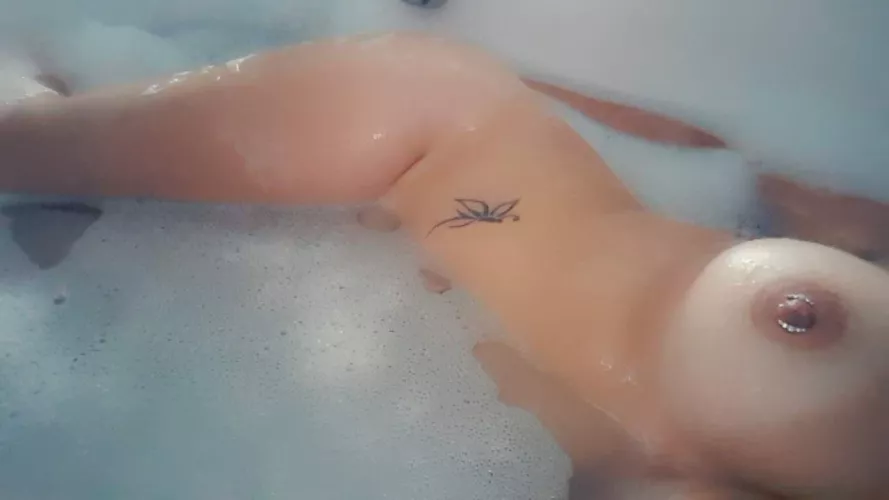 A hot bath after work. Someone wants to join me?