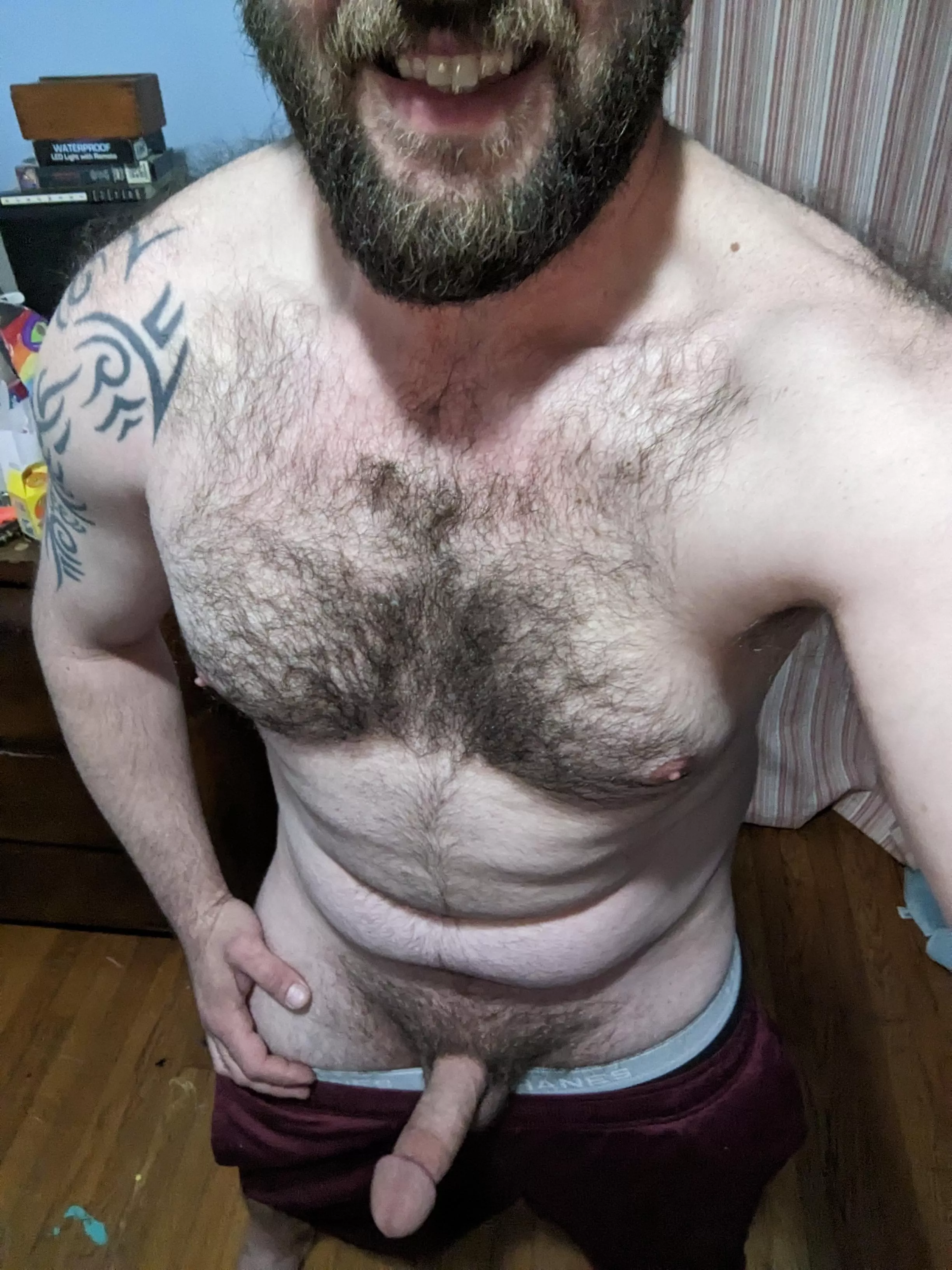 Everyone is asleep and my door is open for you [40]