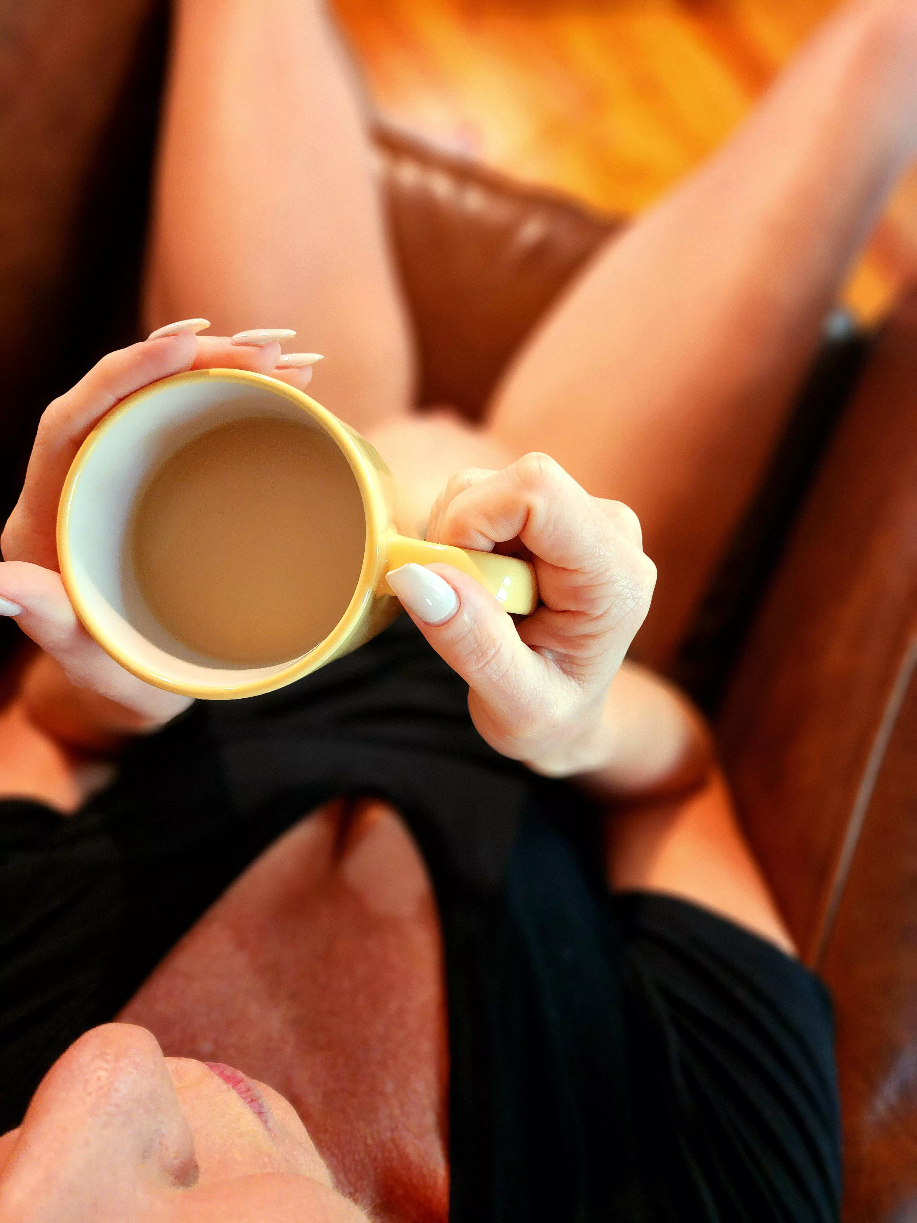 I anticipate you tasting my lips