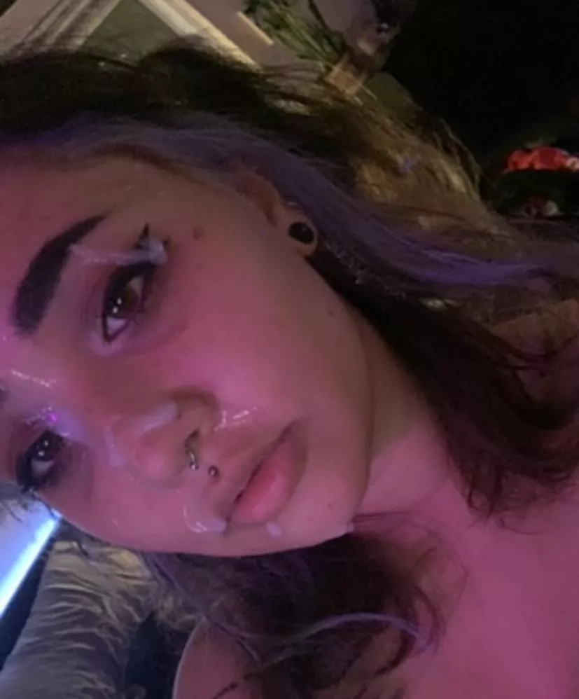 i feel prettiest covered in cum