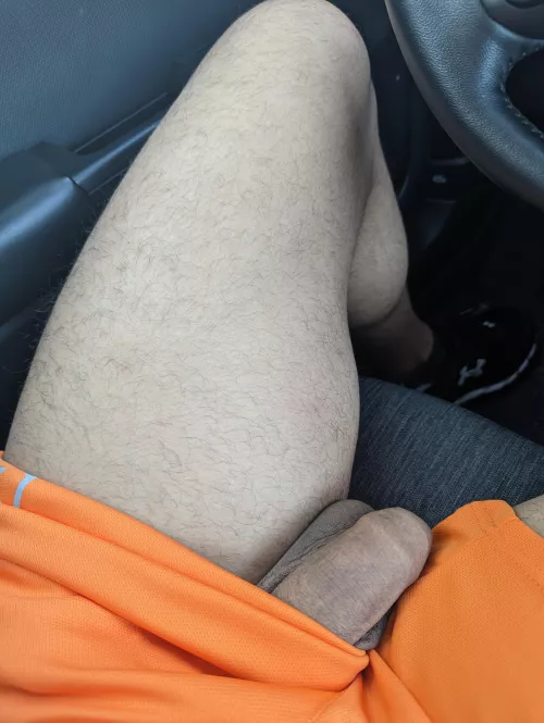 Probably should have worn underwear with these shorts