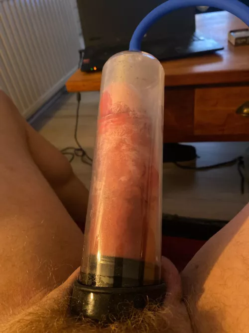 Pumping hard right now