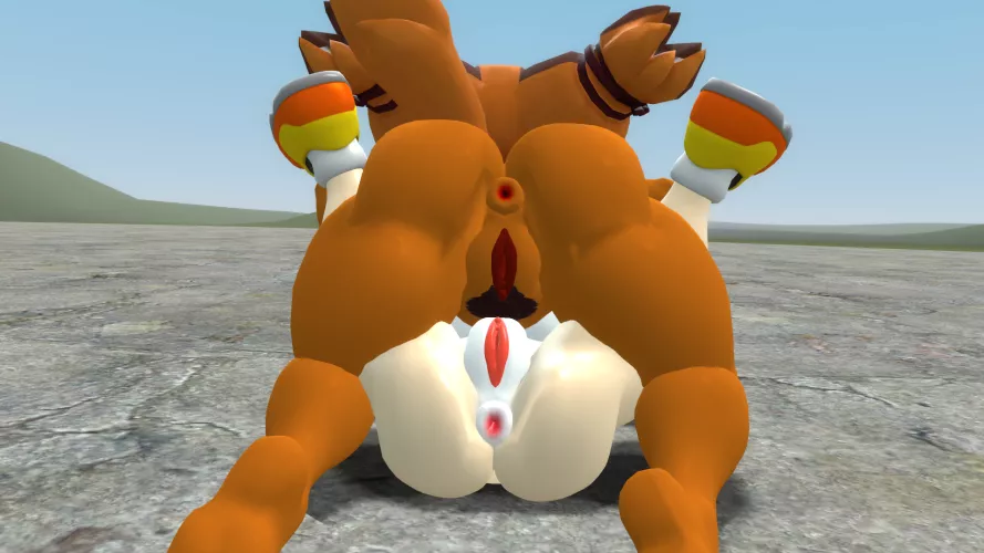 Sticks and Cream having fun {by me}