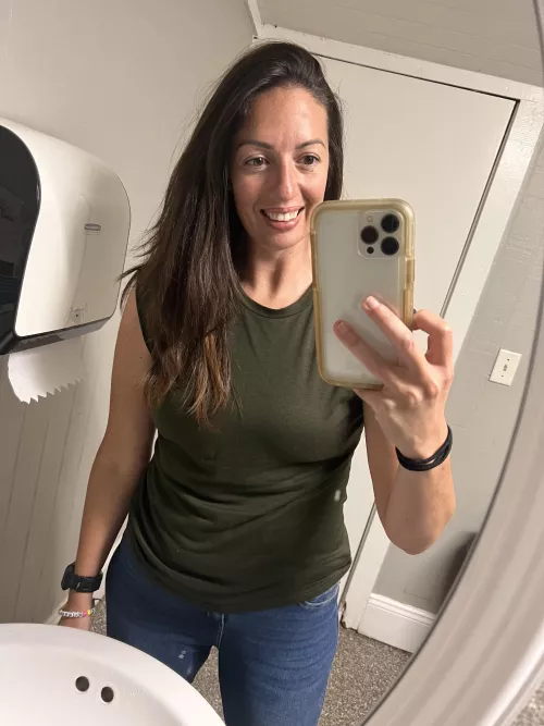 the jeans look better on the floor..