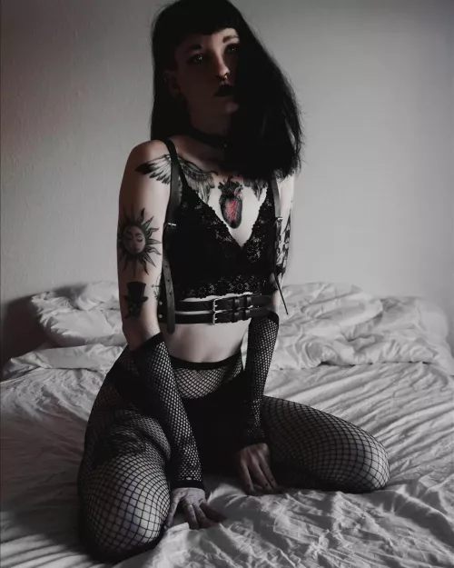 There is no such thing as too much fishnet. Fishnet is awesome.