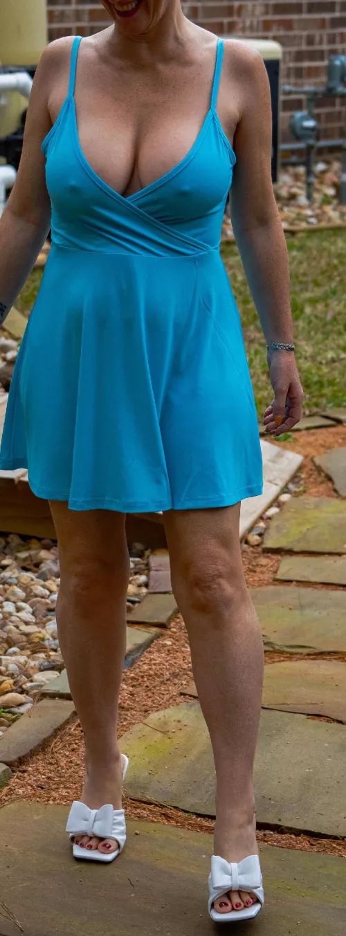 When I want to tease and show off, I wear this dress