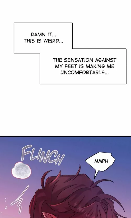 When the seaweed at the beach touches your skin