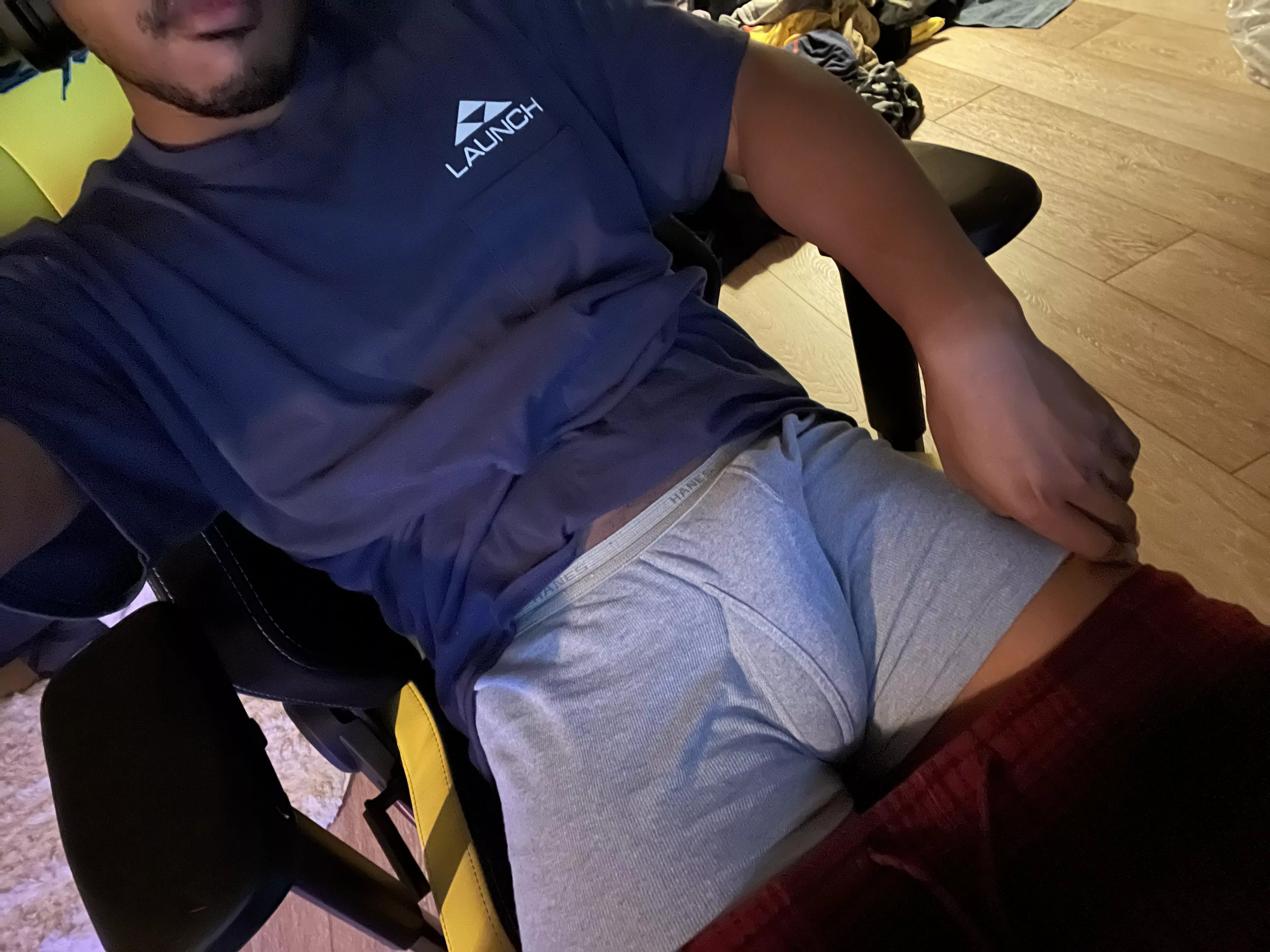 Who wants to be underneath my desk while I game?