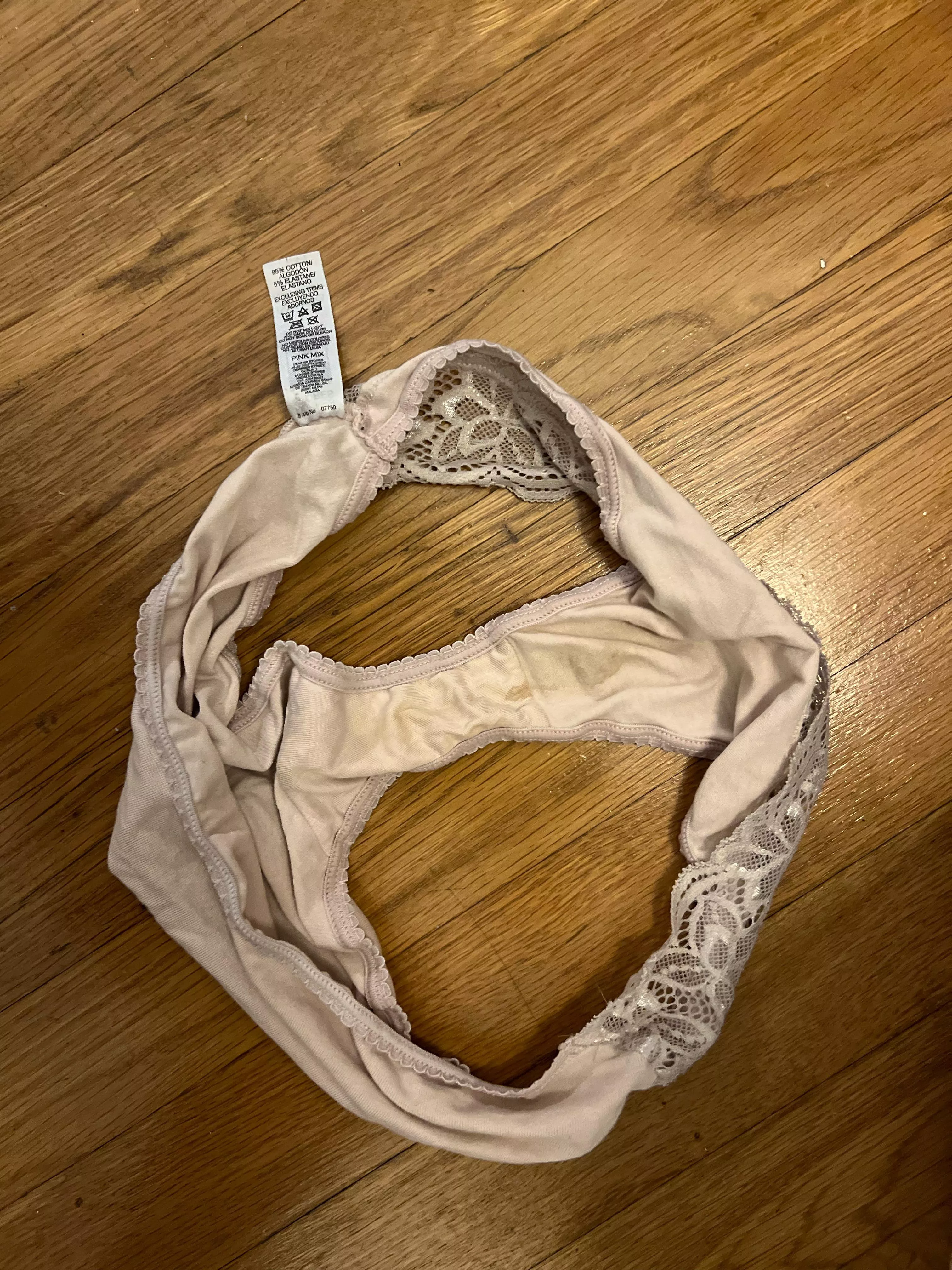 Wife’s freshly worn panties from overnight