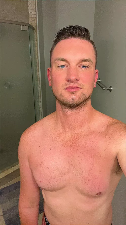 30, but not dirty. I took a hot shower 😋