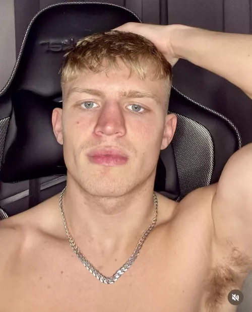 Been working out - who is ready to sniff my arm pits?