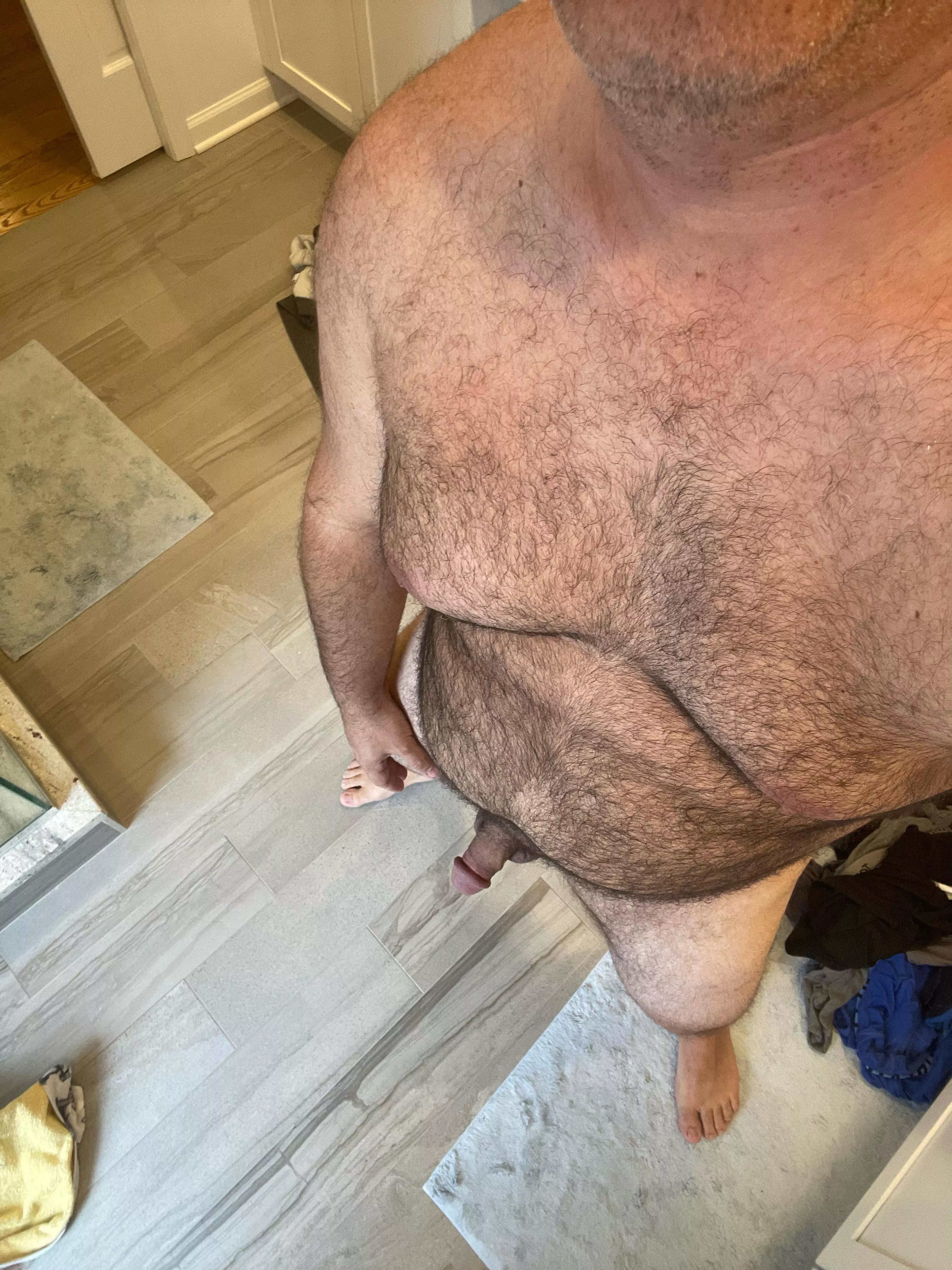 Fresh out of the shower