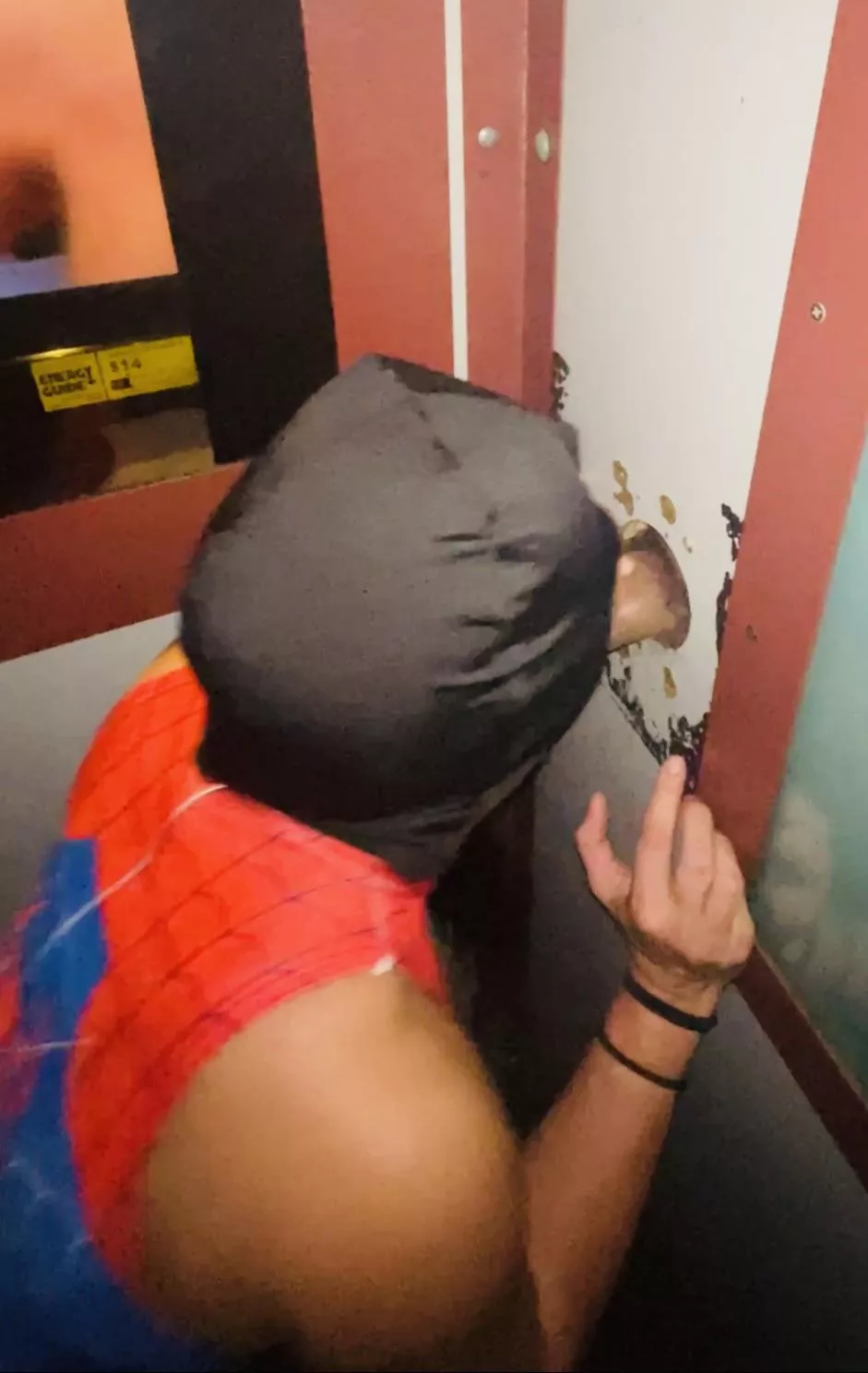 JewishHotWife couldn’t get enough cum at the gloryhole this weekend!