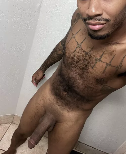My dick just hanging waiting for some head