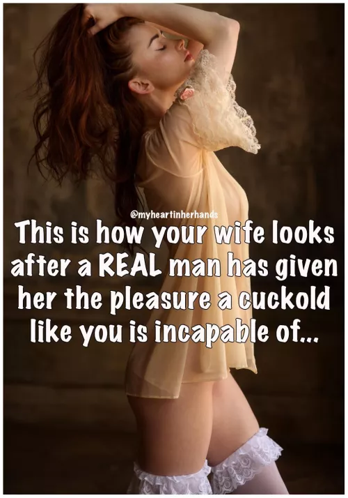 She deserves better. Accept it. 🥰