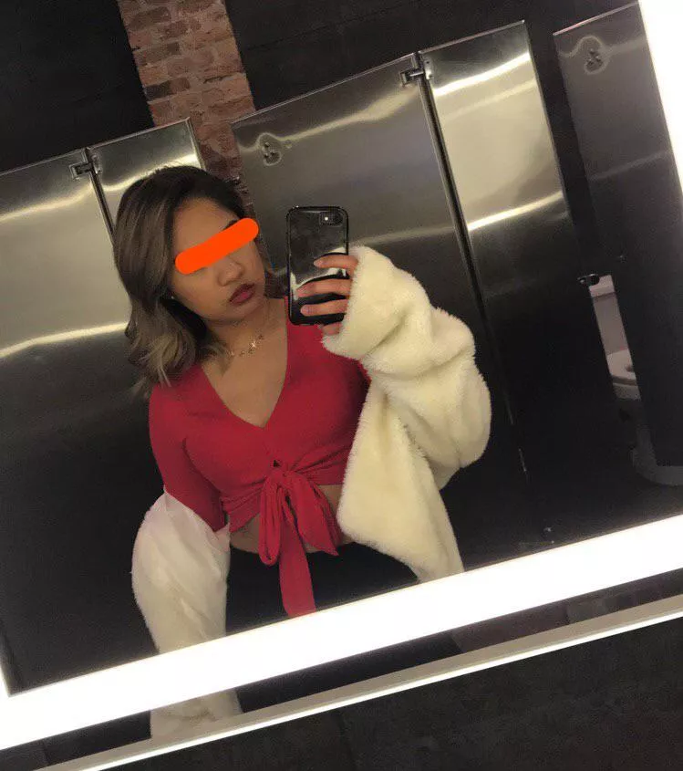 She goes out like this to find some BWC