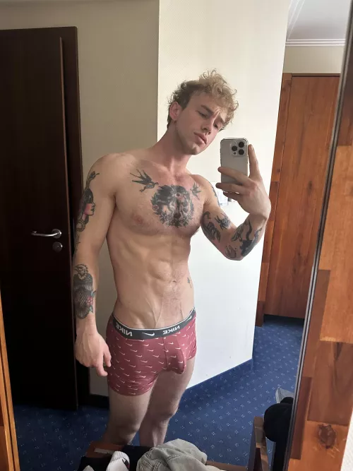 Who needs a shirt anyway