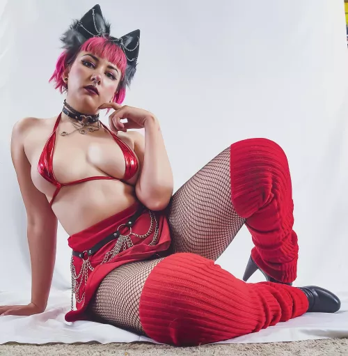 A naughty cat tryna get a lick... littlewildameli [Me]