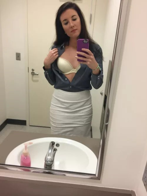 Beneath today's work attire