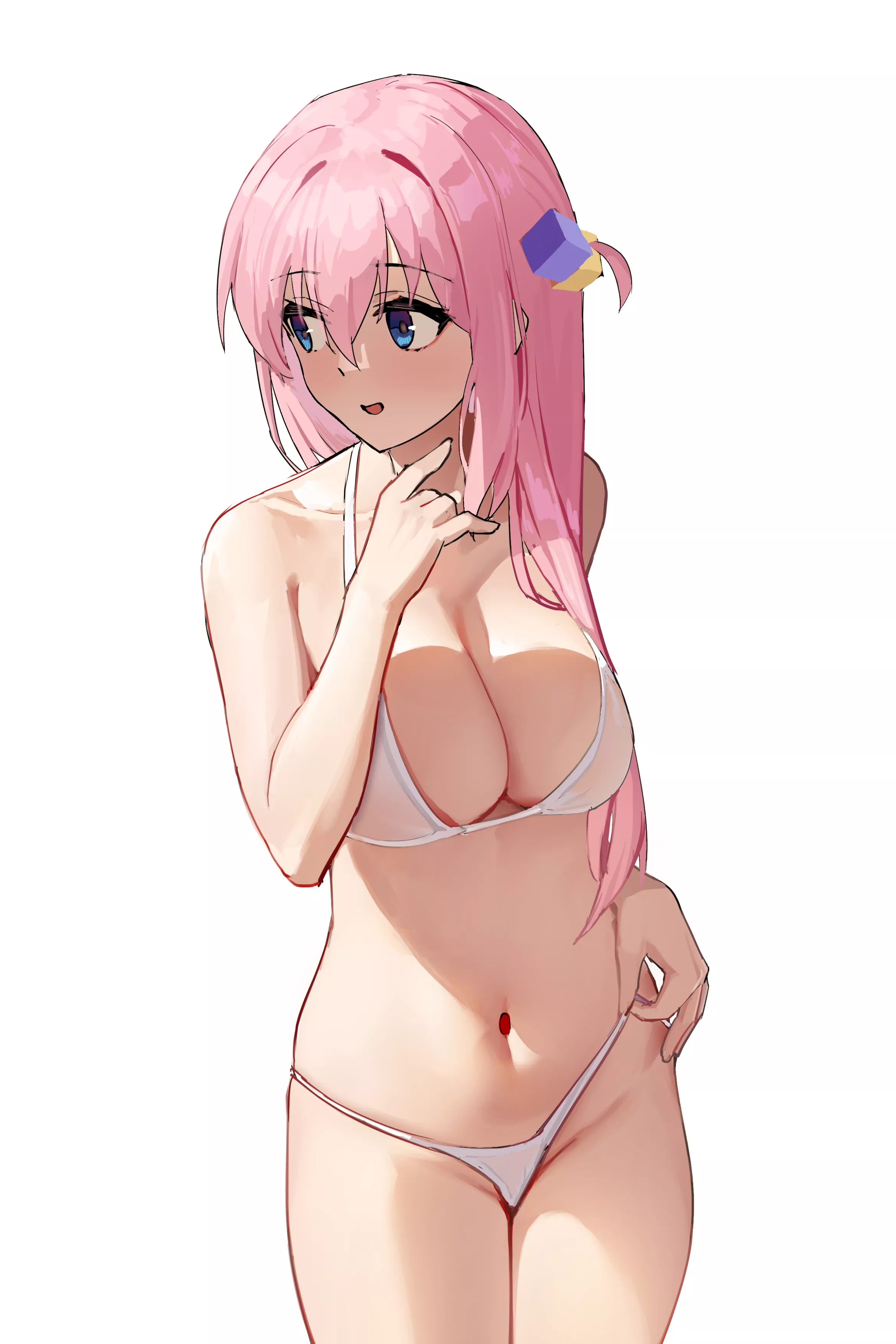 Bocchi's White Bikini (Bocchi The Rock)