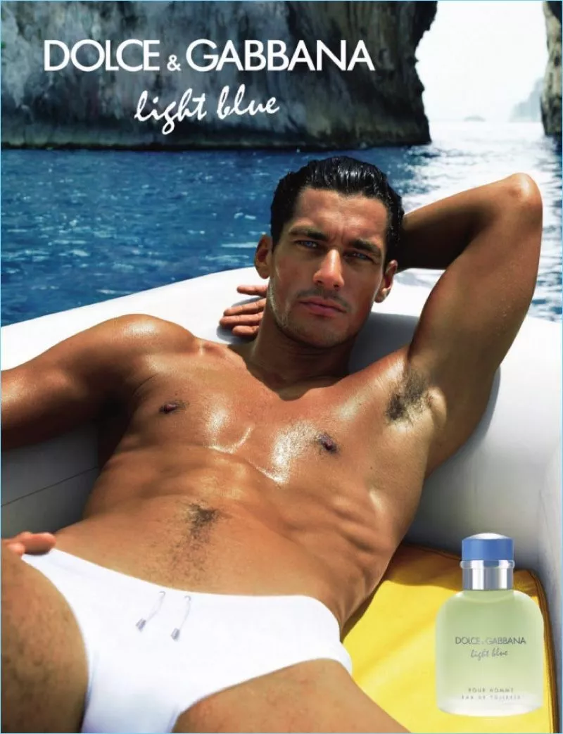 David Gandy Light Blue Ad