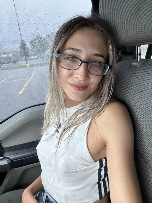 Didn’t expect it to rain today