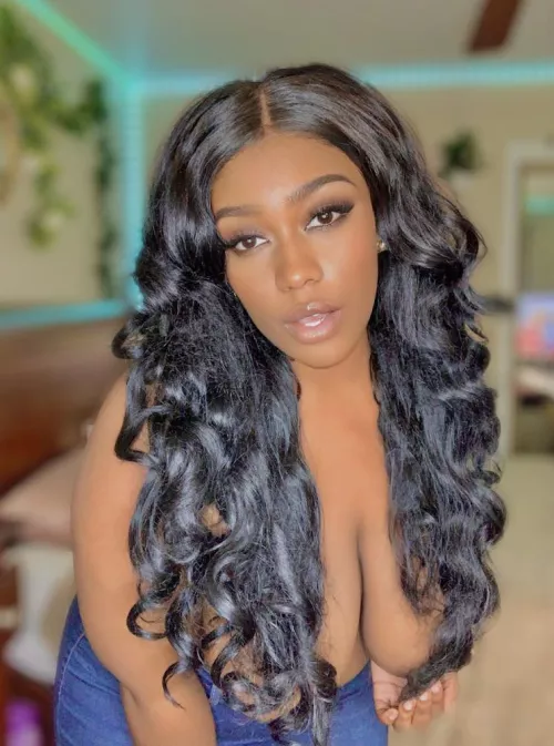 fav jeans no top…wyd if u catch me like this?💙