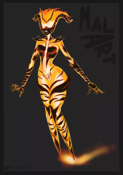 Flame Atronach by me