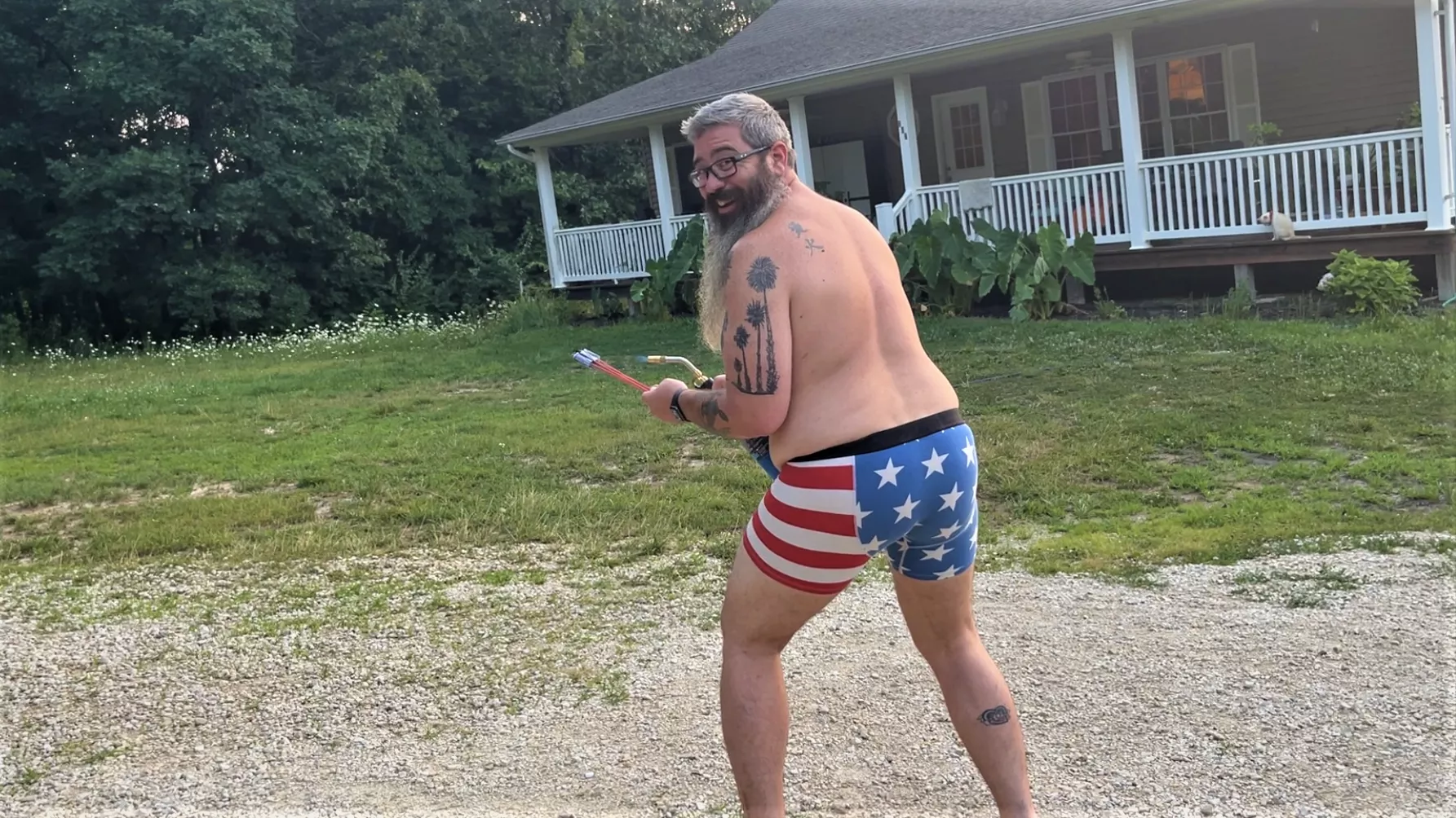 Getting the fireworks started early!